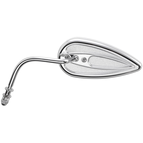 Arlen Ness 13-036 Teardrop Mirror with Steel Stems