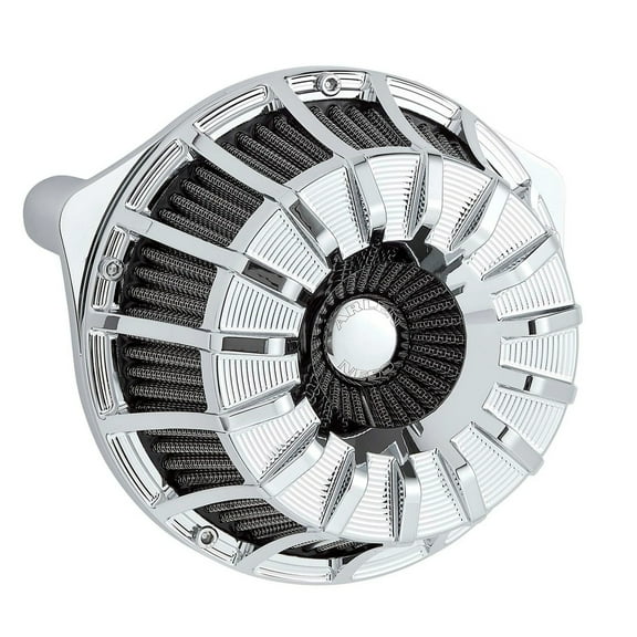 Arlen Ness 15-Spoke Inverted Series Chrome Air Cleaner (18-992)