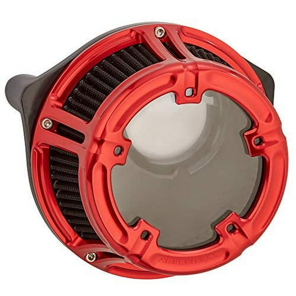 Arlen Ness 18-170 Red Method Clear Series Air Cleaner