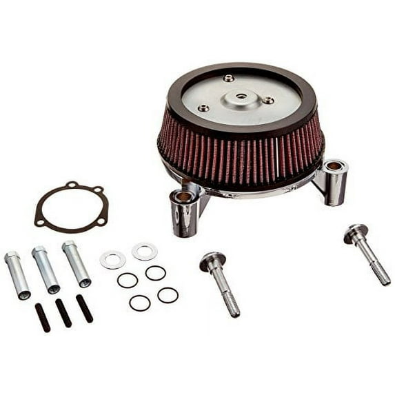 Arlen Ness 18-507 Chrome Big Sucker Performance Air Filter Kit