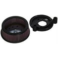 thumbnail image 1 of Arlen Ness 18-820 Black Big Sucker Stage II Air Filter Kit with Cover, 1 of 1