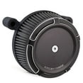 thumbnail image 1 of Arlen Ness Big Sucker Stage I Air Filter Kit, Beveled Black, 4.3 lbs, 1 of 1
