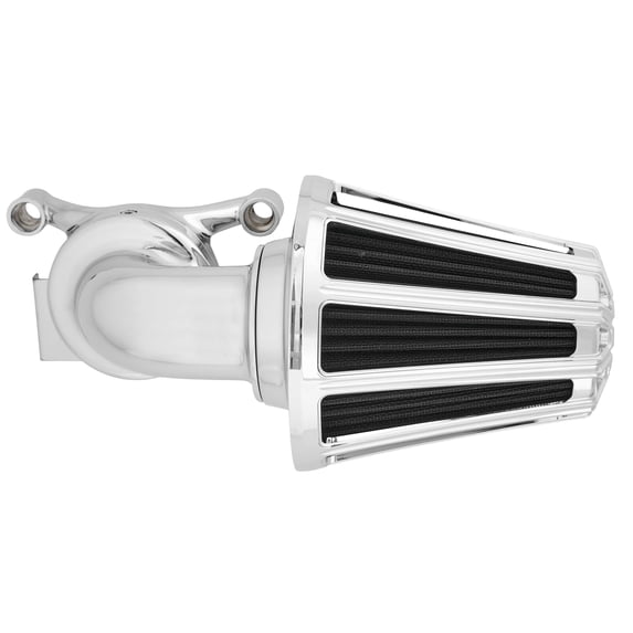 Arlen Ness 81-030 Monster Sucker Air Cleaner Kit with Cover - 10-Gauge - Chrome