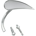 thumbnail image 1 of Arlen Ness Micro Rad II Chrome Teardrop Right Mirror (13-411), 1 of 3