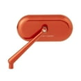 thumbnail image 1 of Arlen Ness Oval Forged Orange Left Mirror (13-185), 1 of 2