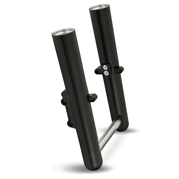 Arlen Ness Smooth Black "Hot Legs" Fork Legs (06-521)