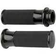 thumbnail image 1 of Arlen Ness Smooth Black Throttle-by-Wire Grips (07-323), 1 of 1