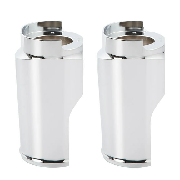 Arlen Ness Smooth Chrome Fork Boots for Fat Tire (20-041)