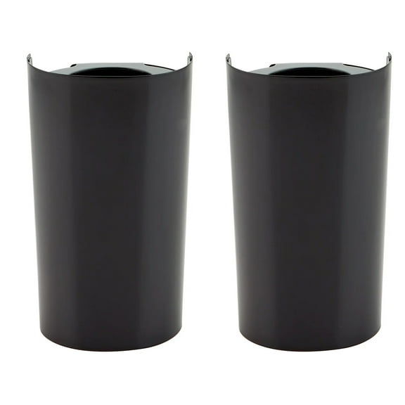 Arlen Ness Smooth Steel Black Fork Boots for Fat Tire (125-000)