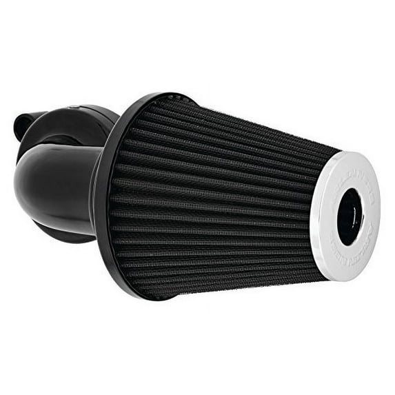Arlen Ness Water-Resistant 90 Degree Monster Sucker Air Cleaner Motorcycle Parts, Black, 5.1 lbs