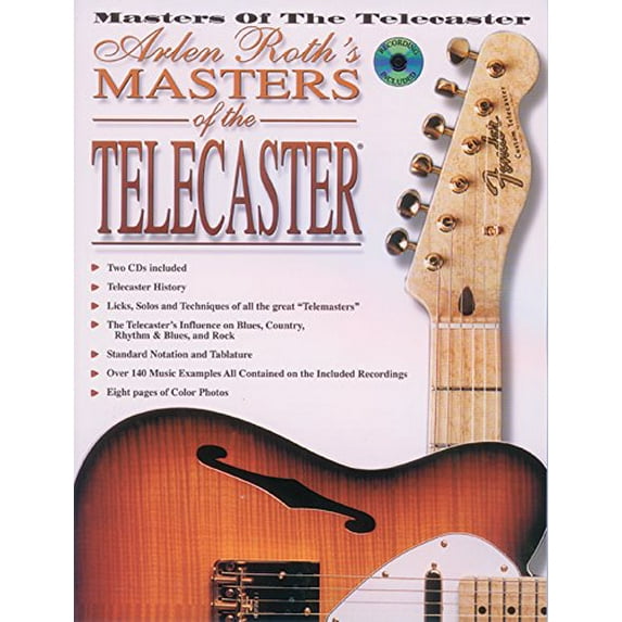 Pre-Owned Arlen Roth's Masters of the Telecaster: Book & 2 CDs (Paperback) 0897248058 9780897248051