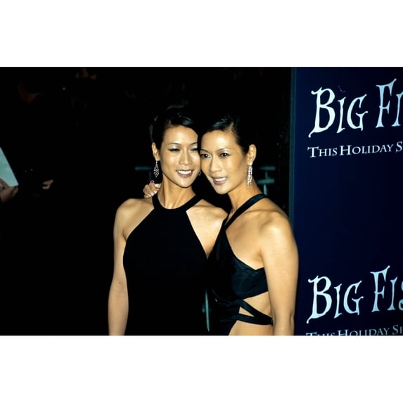 Arlene And Ada Tai At Premiere Of Big Fish, 1242003, By Janet Mayer Celebrity (20 x 16)