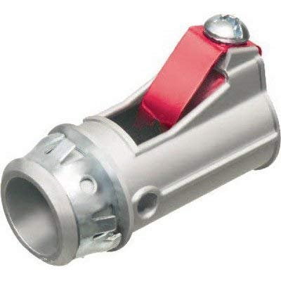 Arlington 4110ST Die Cast Zinc Insulated Throat MC Cable Connector 1/2 Inch Snap2IT