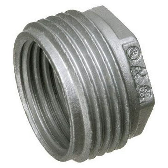 Arlington 531, 1-1/2"" x 1-1/4"", Die-Cast,Rigid Conduit Reducing Bushing, 1pc