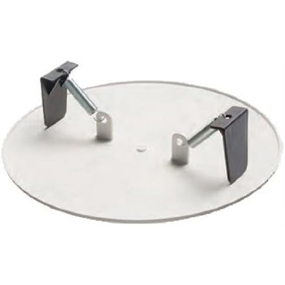 Arlington CP9000 9-Inch Spring Mount Ceiling Plate cover, 1-Pack, White