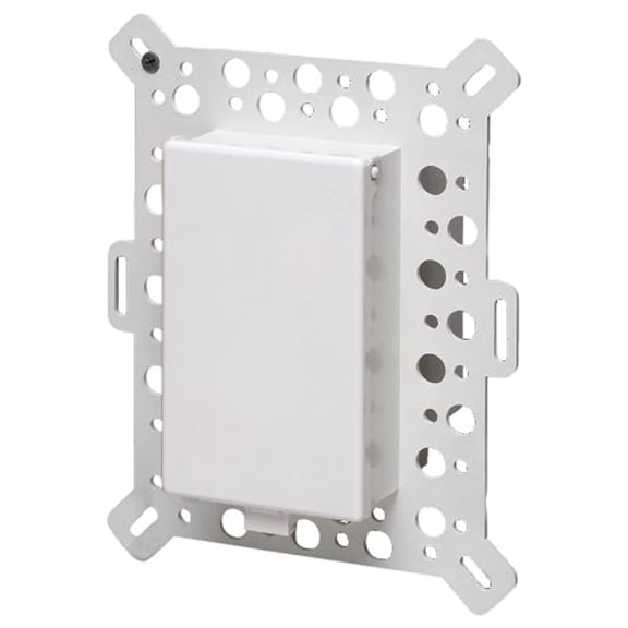 Arlington DBVM1W Textured UV Rated Plastic 1-Gang Non-Metallic Low Profile Box