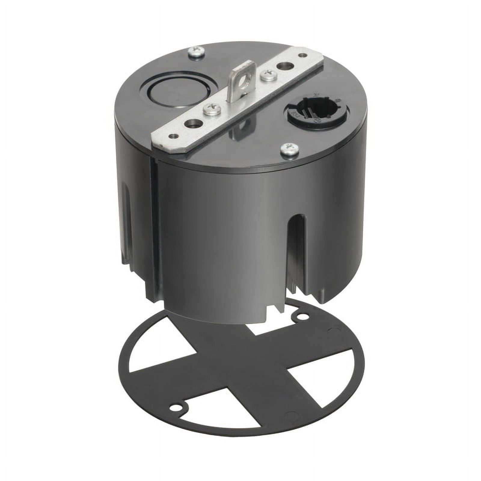 Arlington FB428SC Plastic with Metal Hanger T-Box With Hanger 4.365-Inch x 3-7/8-Inch 28-Cubic-Inch Black