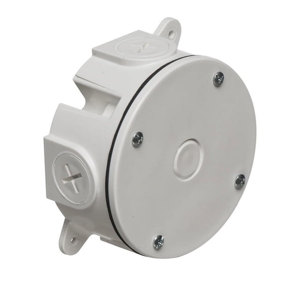 Arlington FBC42251W Non-Metallic Fan/Fixture Box 4.642-Inch x 4.826-Inch x 1.969-Inch 21.8-Cubic-Inch Rainbox