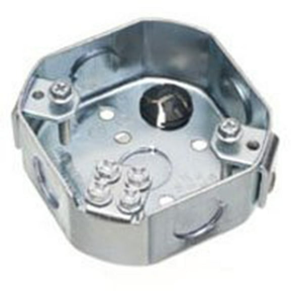 Arlington FBS420 Steel Octagonal Fan & Fixture Joist Mounting Box