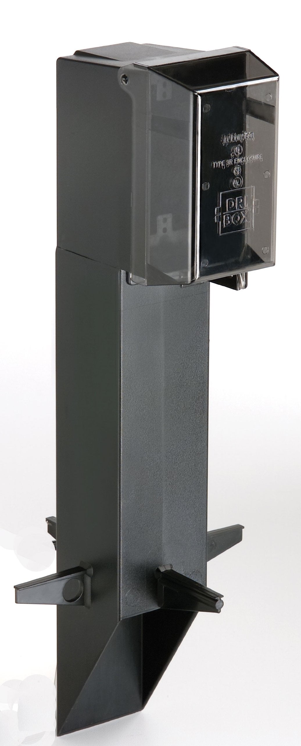 Arlington GPD19B-1 Black 20.5"x 6.4"x 6.3", Gard-N-Post Low-Profile Outdoor Landscape Lighting