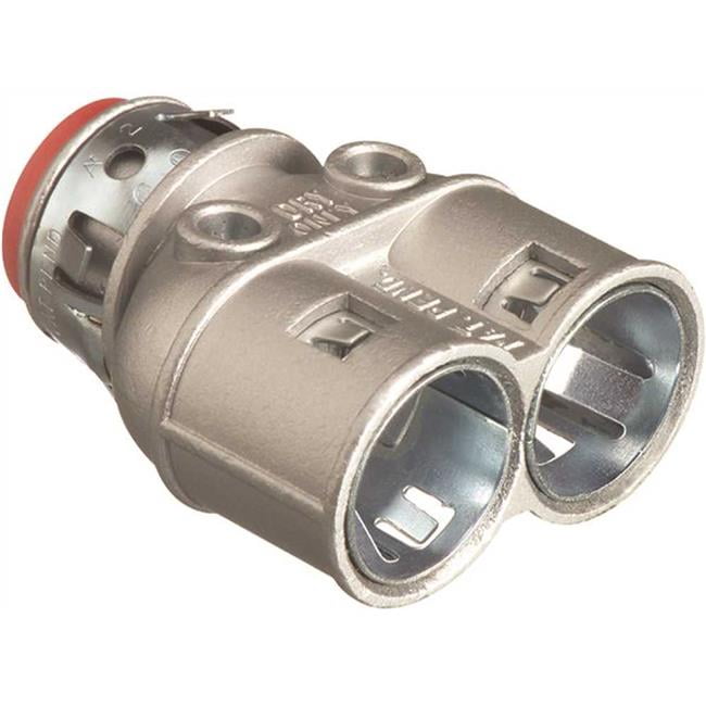 Arlington Industries 3838AST-25 0.375 in. Snap2It Duplex Connector