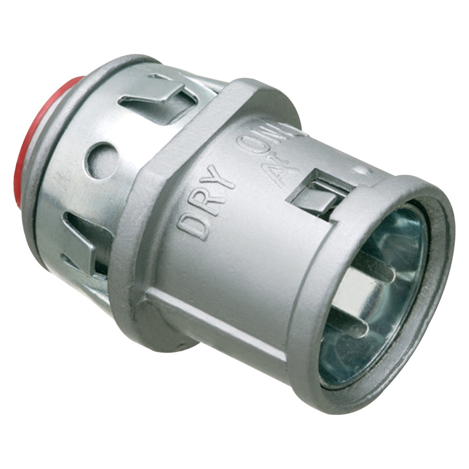 Arlington Industries 38AST-50 3/8" Zinc Snap2IT® Conduit Cable Connectors With Insulated Throat 50 Pack