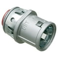 thumbnail image 1 of Arlington Industries 38AST-50 3/8" Zinc Snap2IT® Conduit Cable Connectors With Insulated Throat 50 Pack, 1 of 1
