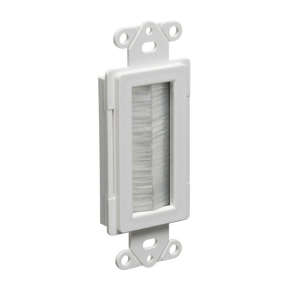 Arlington CED135 Cable Entry Device with Brush-style Opening - 1 Gang