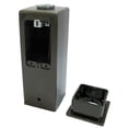 thumbnail image 1 of Arlington Industries GPD9BR Gard-N-Post Outdoor Deck-Mount Light Post for Outlets/Lamps, 9-Inch, Bronze, 1 of 3