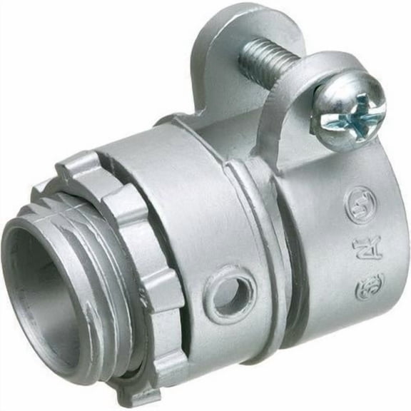 Arlington L426 Die Cast Zinc Straight Connector 2 Inch