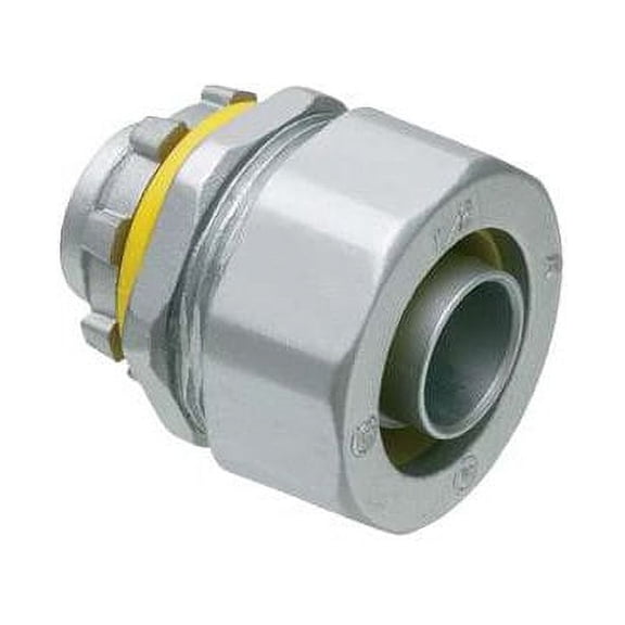 Arlington LT100, 1"", Die-Cast, Straight, Liquid Tight Conduit Connector, 1pc