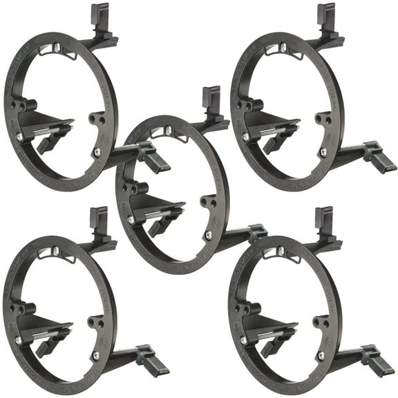 Arlington LVR1 1/4" to 1-1/2" Round Low Voltage Mounting Bracket - 5 Pack
