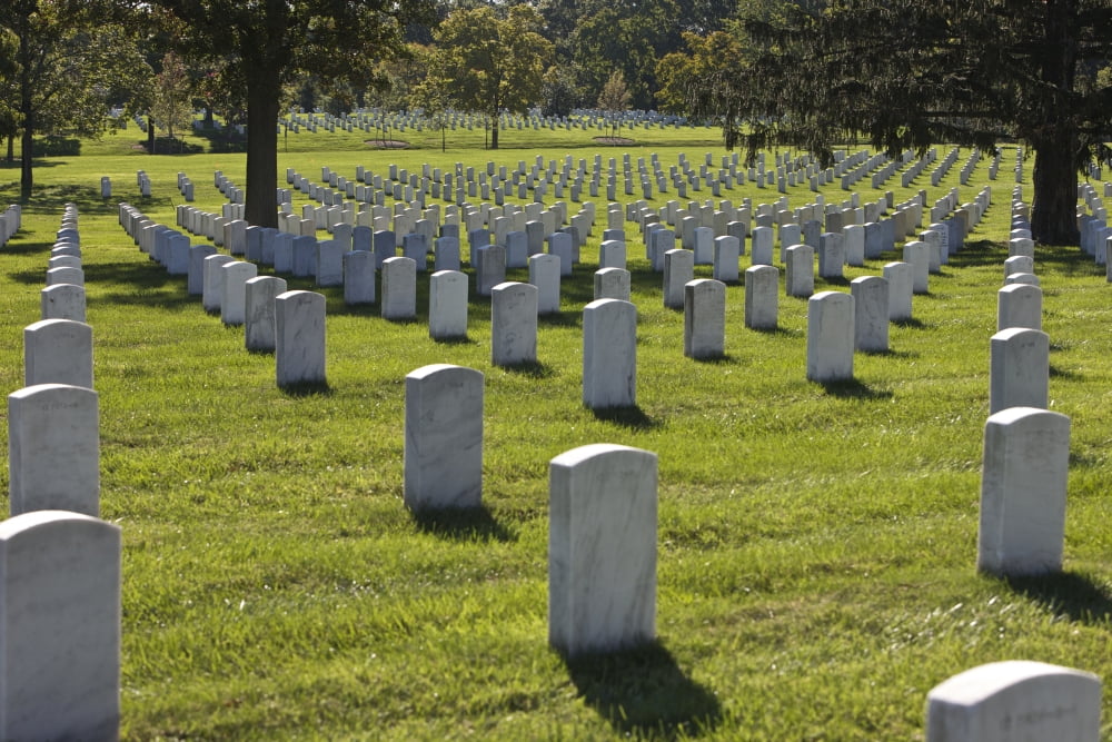 Arlington National Cemetery Arlington Virginia USA Canvas Art - Terry MooreStocktrek Images (18 x 12)