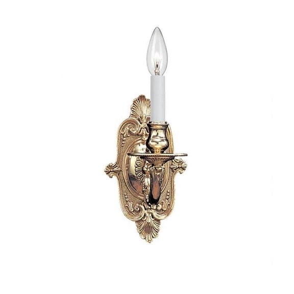 Arlington One Light Wall Sconce in Classic Style 5 inches Wide By 9.75 inches High Bailey Street Home 49-Bel-1627962