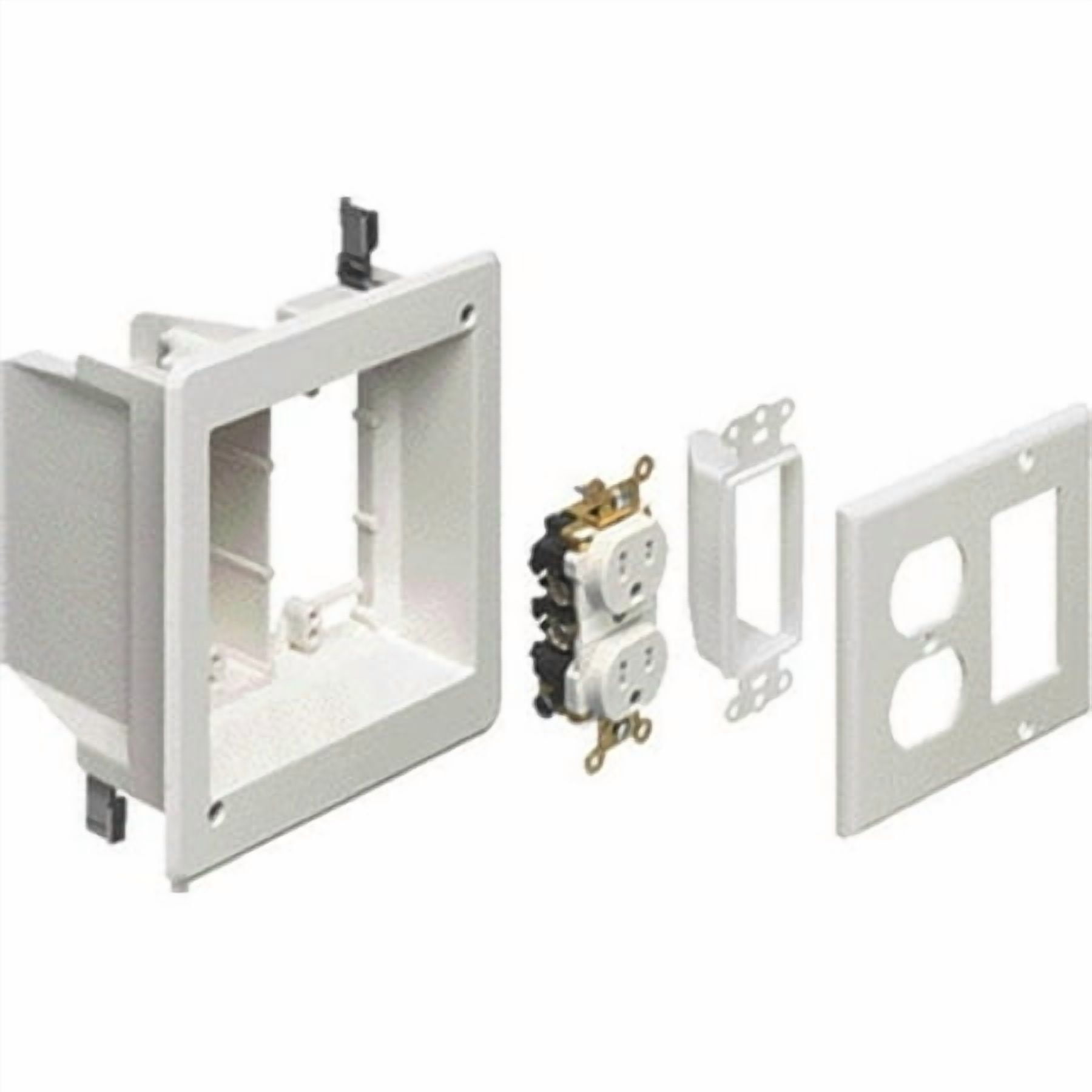 Arlington Recessed TV Box Kit for Power & Low-Voltage (TVBR505K ...