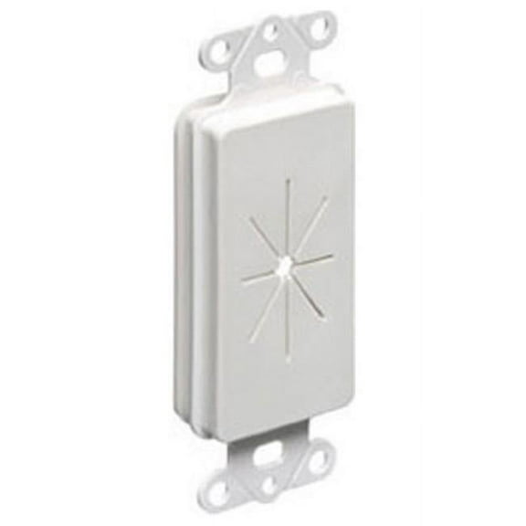 Arlington CED130 Cable Entry Device with Slotted Cover - 1 Gang