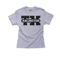 thumbnail image 1 of Arlington, Texas TX Classic City State Sign Girl's Cotton Youth Grey T-Shirt, 1 of 2
