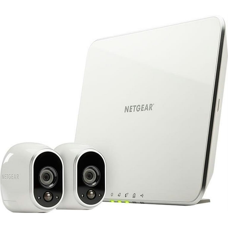 lommetørklæde Se tilbage Ufrugtbar Arlo - 2-Camera Indoor/Outdoor Wireless 720p Security Camera System (VMS3230),  White - Walmart.com