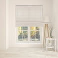 thumbnail image 1 of Arlo Blinds Cordless Fabric Roman Shades Light Filtering with backing, Color: Pebble Beach, Size: 33.5"W x 60"H, 1 of 6