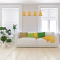 thumbnail image 1 of Arlo Blinds Cordless Zebra Roller Shades 32"W x 60"H, White Horizontal window blinds, 1 of 8