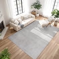 thumbnail image 1 of Arlo Dearra Modern Geometric Silver Area Rug, 5x8, 1 of 6