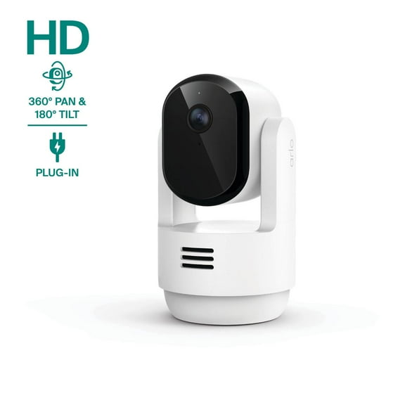 Arlo Essential Indoor Pan Tilt Security Camera (2025 Release) - 1080p HD Video, Wired Plug-in Power, 1-Cam