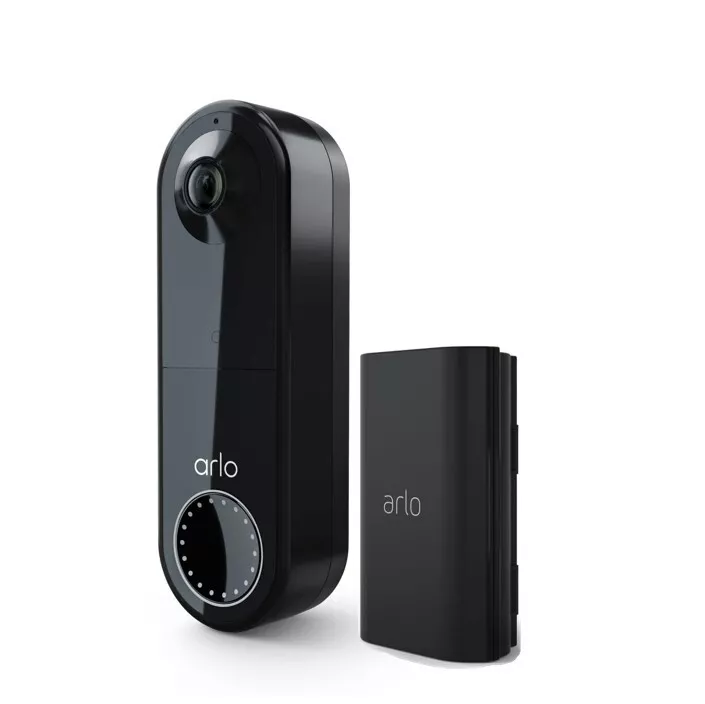 Arlo Essential Wireless HD Video Doorbell 1080p Video, Night