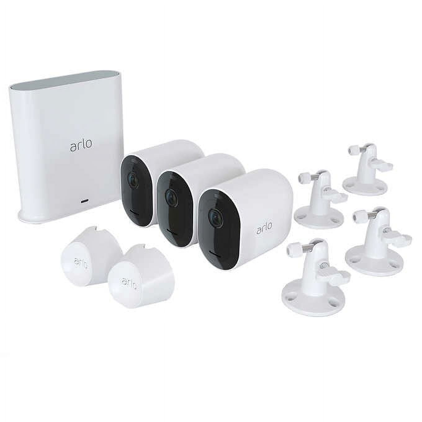 Pro 3 - 2K Wire-Free Security 3 Camera System - White Pro 3 - 2K Wire-Free Security 3 Camera System - White