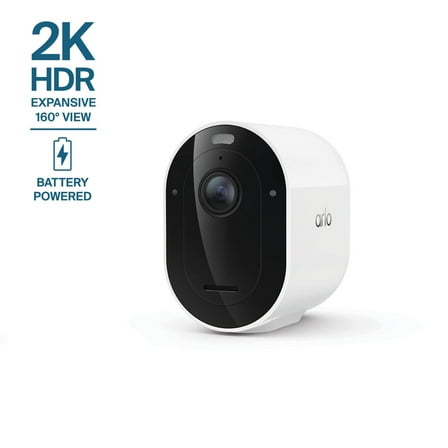 Arlo Pro Security Camera 2K HDR (6th Gen, 2025 Release) - Wireless Outdoor Camera, Battery Powered, 1-Cam