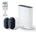 thumbnail image 1 of Arlo Ultra Security Camera 4K HDR (3rd Gen, 2025 Release) - Wireless Outdoor Camera, Battery Powered, SmartHub, 2-Cam, 1 of 7