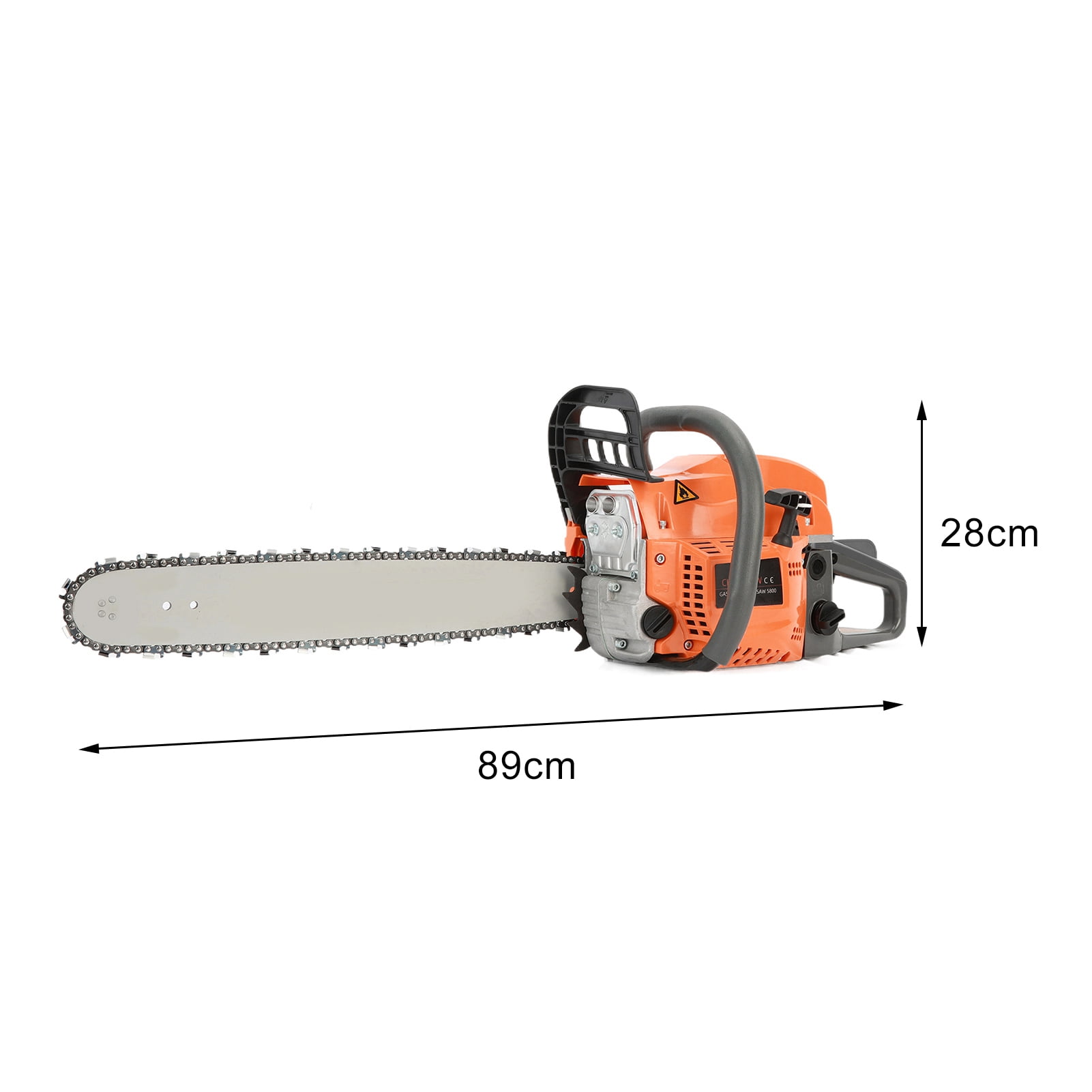 Arlohe 58cc Gas Chainsaw,20-Inch 2KW High Power,CDI Ignition & 550ml Tank,For Professional Landscapers & Contractors