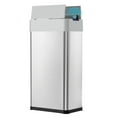 thumbnail image 1 of Arlopu 18.5 Gallon Automatic Kitchen Trash Can, Wings Open Lid Motion Sensor Garbage Can Stainless Steel Wastebasket for Bathroom, Living Room, 1 of 8