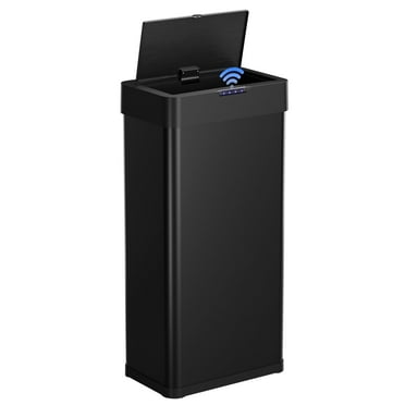 Arlopu 21.1 Gallon Automatic Garbage Can Motion Sensor Touchless Kitchen Trash Can Stainless Steel