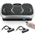 thumbnail image 1 of Arlopu Vibration Plate, Whole Body Workout Vibration Fitness Platform for Lymphatic Drainage with 2 Resistance Bands, 1 of 9